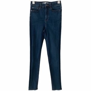 Zara Denim Medium Wash Skinny Jeans 2